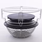 Kamado Joe Big Joe III Ceramic Kamado Grill — close-up of AMP FireBox and fire ring