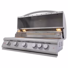 lights glowing in Blaze Premium LTE+ 5-Burner Built-In Grill w/ IR Burner