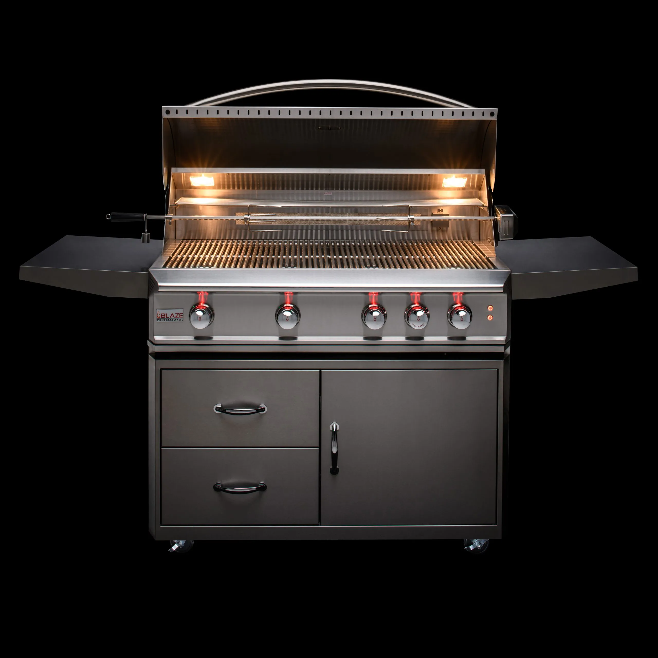 The Blaze Professional LUX 44-Inch 4-Burner Grill (Model BLZ-4PRO-LP) Free Standing
