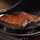 Kamado Joe Classic III Ceramic Kamado Grill — Ribs on grate
