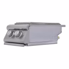 Angled view of Blaze Premium LTE+ Double Side Burner