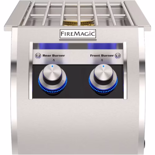 Fire Magic Echelon Diamond Built-In Natural Gas Double Side Burner - 32816