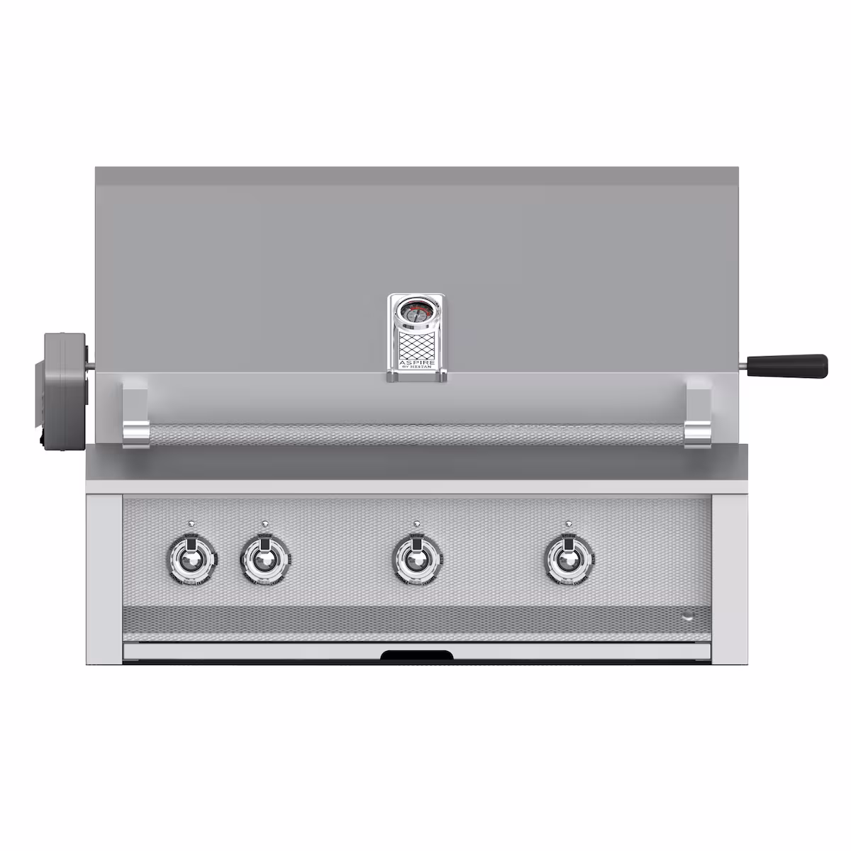 Aspire by Hestan 36″ Built-In Grill with Rotisserie — closed hood