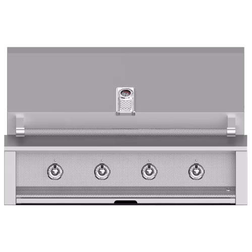 Aspire by Hestan 42″ Built-In Grill with Sear Burner — closed hood